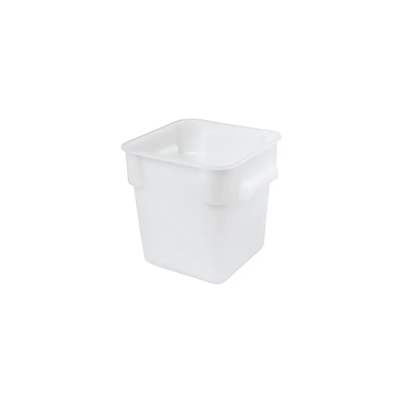 BAC ALIMENTAIRE 8 L 22,5x22,5x23 CM BLANC PP (1 UNITÉ) BAC ALIMENTAIRE 8 L 22,5x22,5x23 CM BLANC PP (1 UNITÉ)