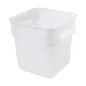 BAC ALIMENTAIRE 8 L 22,5x22,5x23 CM BLANC PP (1 UNITÉ) BAC ALIMENTAIRE