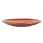 ASSIETTES EN FAÏENCE Ø 23x2,7 CM MARRON ROUGEATRE CERAMIQUE (12 UNITÉ) ASSIETTES EN FAÏENCE