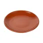 ASSIETTES EN FAÏENCE Ø 26,2x3 CM MARRON ROUGEATRE CERAMIQUE (12 UNITÉ) ASSIETTES EN FAÏENCE