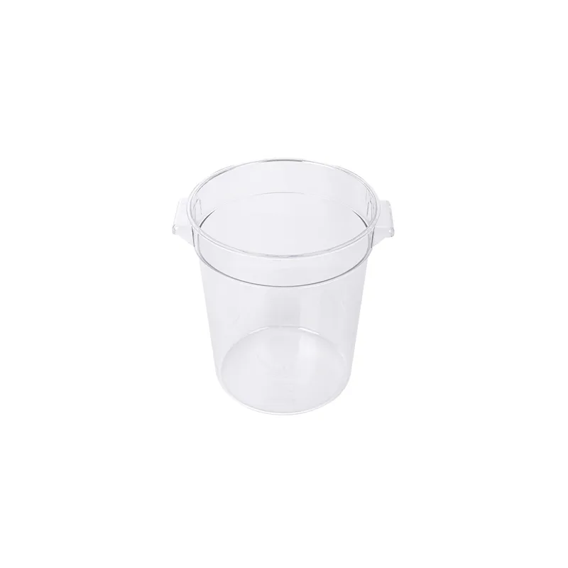BAC ALIMENTAIRE  4 L Ø 18,4x21,4 CM TRANSPARENT POLYCARBONATE (1 UNITÉ)