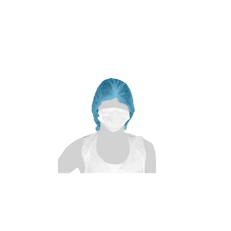 CHARLOTTES POUR CHEVEUX 40x16x16 CM BLEU AIRLAID (100 UNITÉ) CHARLOTTES POUR CHEVEUX 40x16x16 CM BLEU AIRLAID (100 UNITÉ)