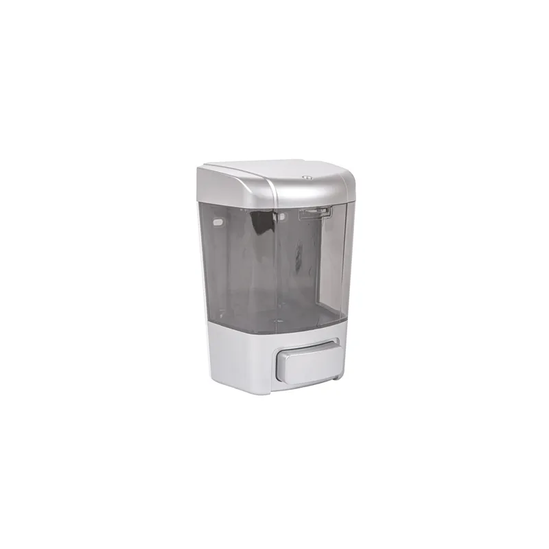 DISTRIBUTEUR 800 ML 12x10,5x18 CM GRIS ABS (1 UNITÉ) DISTRIBUTEUR 800 ML 12x10,5x18 CM GRIS ABS (1 UNITÉ)