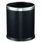 CORBEILLE CHAMBRES 9 L Ø 22,5x27 CM NOIR ACIER (1 UNITÉ) CORBEILLE CHAMBRES