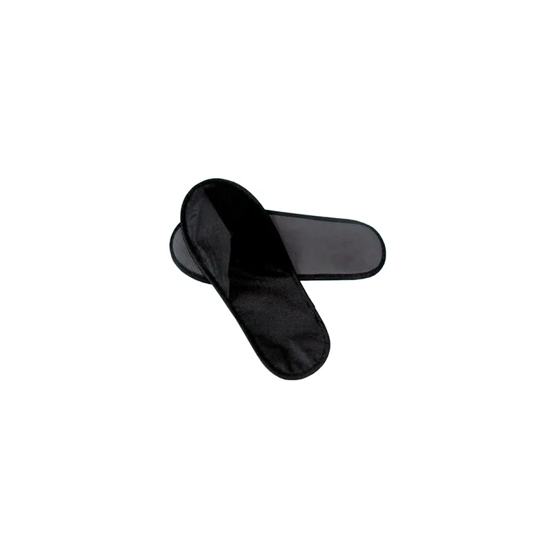 CHAUSSONS   28x11 CM NOIR SPUNBOND (500 UNITÉ)