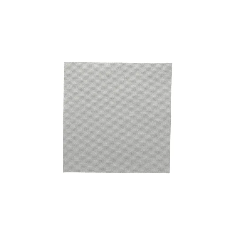 SERVIETTES ECOLABEL DOUBLE POINT  18 G/M2 39x39 CM GRIS OUATE (1200 UNITÉ)