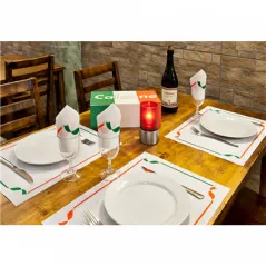SERVIETTES ECOLABEL