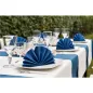SERVIETTES 55 G/M2 40x40 CM BLEU MARINE AIRLAID (700 UNITÉ) SERVIETTES