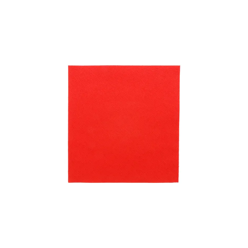 SERVIETTES  55 G/M2 40x40 CM ROUGE AIRLAID (700 UNITÉ)