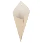 SACHETS EN POINTE - BICLASSE 100 G 150 G/M2 24x17 CM BLANC/ECRU PAPIER DOUBLE FACE (2000 UNITÉ) SACHETS EN POINTE - BICLASSE