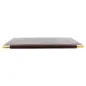 CALEPIN POUR ADDITIONS 16,5x22,5 CM BORDEAUX CUIR (1 UNITÉ) CALEPIN POUR ADDITIONS