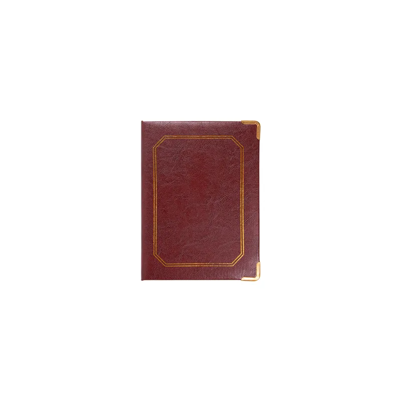 BOÎTE POUR ADDITION ET CHANGE 17x22,8x2 CM BORDEAUX CUIR (1 UNITÉ) BOÎTE POUR ADDITION ET CHANGE 17x22,8x2 CM BORDEAUX CUIR (1 UNITÉ)