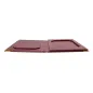 BOÎTE POUR ADDITION ET CHANGE 17x22,8x2 CM BORDEAUX CUIR (1 UNITÉ) BOÎTE POUR ADDITION ET CHANGE