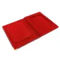 BOÎTE POUR ADDITION ET CHANGE 17x22,8x2 CM BORDEAUX CUIR (1 UNITÉ) BOÎTE POUR ADDITION ET CHANGE