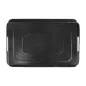 PLATEAUX AVEC ANSES 750 G/M2 28x19+2 CM NOIR/OR CARTON (25 UNITÉ) PLATEAUX AVEC ANSES