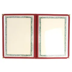 MENU "AMÉRICAIN" DIN-A5 2 CORPS