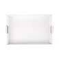 PLATEAUX REGROUPER 390 G/M2 54,5x38,5x9,5 CM BLANC CARTON (50 UNITÉ) PLATEAUX REGROUPER