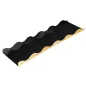 BASES POUR ROULEAUX PÂTISSIERS 750 G/M2 29x10+2 CM OR/NOIR CARTON (50 UNITÉ) BASES POUR ROULEAUX PÂTISSIERS