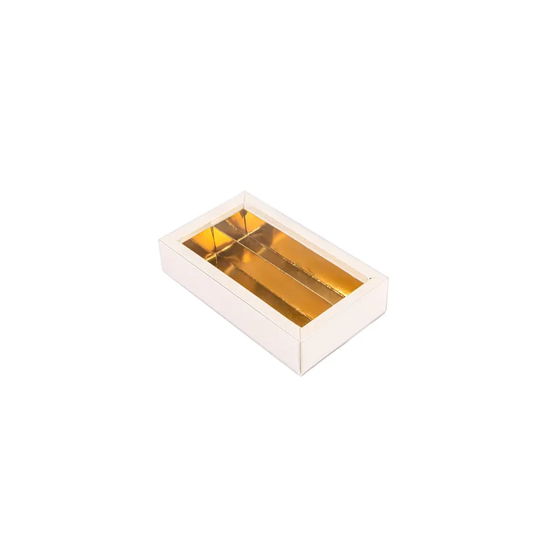 BOÎTES CHOCOLATS 14,5x7,5x3,5 CM BLANC CARTON (50 UNITÉ) BOÎTES CHOCOLATS 14,5x7,5x3,5 CM BLANC CARTON (50 UNITÉ)