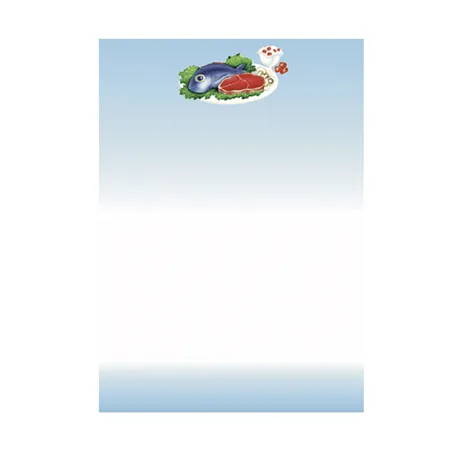 FEUILLES DIN A-4 "REPAS"