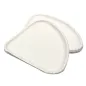 ASSIETTES TRIANGULAIRES 300 G/M2 30x21 CM BLANC CARTON (500 UNITÉ) ASSIETTES TRIANGULAIRES