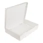 BOÎTES À PÂTES 348 G/M2 40x30x8 CM BLANC CARTON (50 UNITÉ) BOÎTES À PÂTES