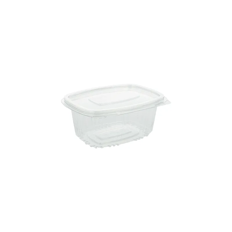 RÉCIPIENTS + COUVERCLE 375 ML 13,2x9,5x6 CM TRANSPARENT RPET (600 UNITÉ) RÉCIPIENTS + COUVERCLE 375 ML 13,2x9,5x6 CM TRANSPARENT RPET (600 UNITÉ)