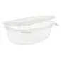 RÉCIPIENTS + COUVERCLE 750 ML 17,7x12,5x6,3 CM TRANSPARENT RPET (400 UNITÉ) RÉCIPIENTS + COUVERCLE