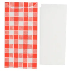 SACS COUVERTS + SERVIETTE