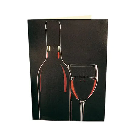 CARTE 2 VOLETS "CELLIER"