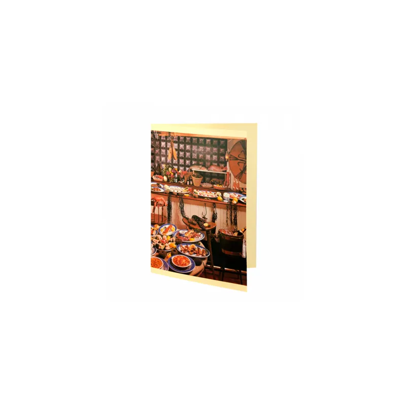 CARTE 2 VOLETS "FRUITS DE MER" 48x33 CM ASSORTI CARTON (1 UNITÉ) CARTE 2 VOLETS "FRUITS DE MER" 48x33 CM ASSORTI CARTON (1 UNITÉ)