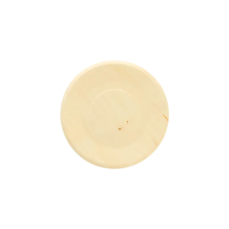 ASSIETTES RONDES WOOD  Ø 21,5x1,5 CM NATUREL BOIS (50 UNITÉ)