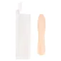 CUILLÈRES À GLACES EN SACHET WOOD 7,5 CM NATUREL BOIS (600 UNITÉ) CUILLÈRES À GLACES EN SACHET