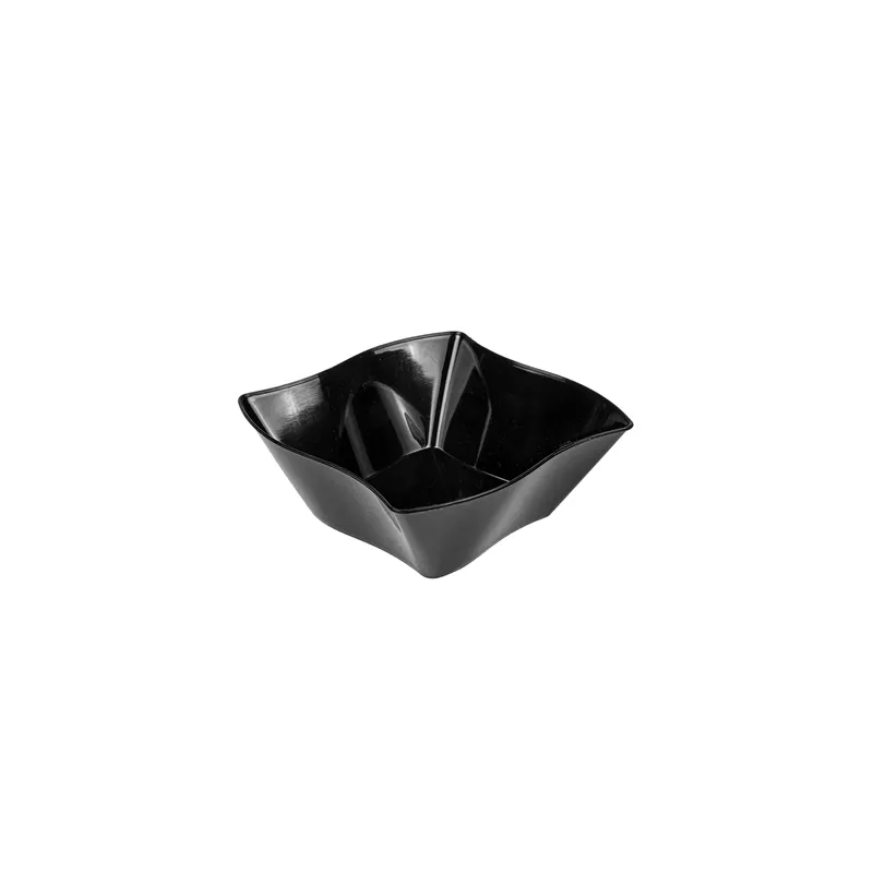 RÉCIPIENTS APÉRITIF ÉTOILE  150 ML 9x9x3,5 CM NOIR PS (600 UNITÉ)