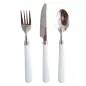 COUVERTS 20/18,3/18 CM BLANC INOX (200 UNITÉ) COUVERTS