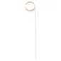 PIQUES "SPIRALE" BAMBOO 12 (h) CM NATUREL BAMBOU (100 UNITÉ) PIQUES "SPIRALE"