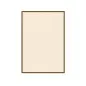 BRISTOLS PORTE-MENUS - LISERÉ MARRON 130 G/M2 15,3x21 CM IVOIRE CARTON (100 UNITÉ) BRISTOLS PORTE-MENUS - LISERÉ MARRON