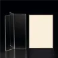 BRISTOLS PORTE-MENUS - LISERÉ MARRON 130 G/M2 15,3x21 CM IVOIRE CARTON (100 UNITÉ) BRISTOLS PORTE-MENUS - LISERÉ MARRON