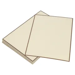 BRISTOLS PORTE-MENUS - LISERÉ MARRON