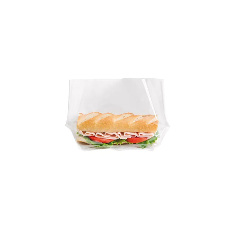 RÉCIPIENTS AVEC BASE ET FENÊTRE 'TURTLE PACK' 50 G/M2 + 15 PP 27+5,5/2,5x16 CM BLANC KRAFT (100 UNITÉ)