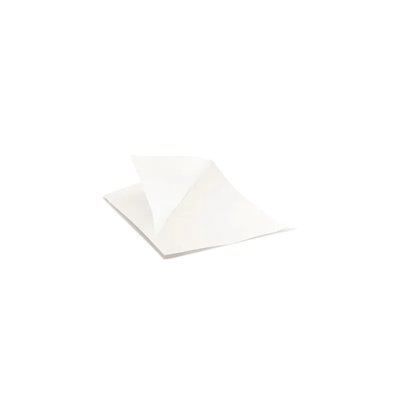 PAPIER INGRAISSABLES OUVERT 2 CÔTÉS  35 G/M2 + 10 LDPE 15x13/10 CM BLANC KRAFT (100 UNITÉ)