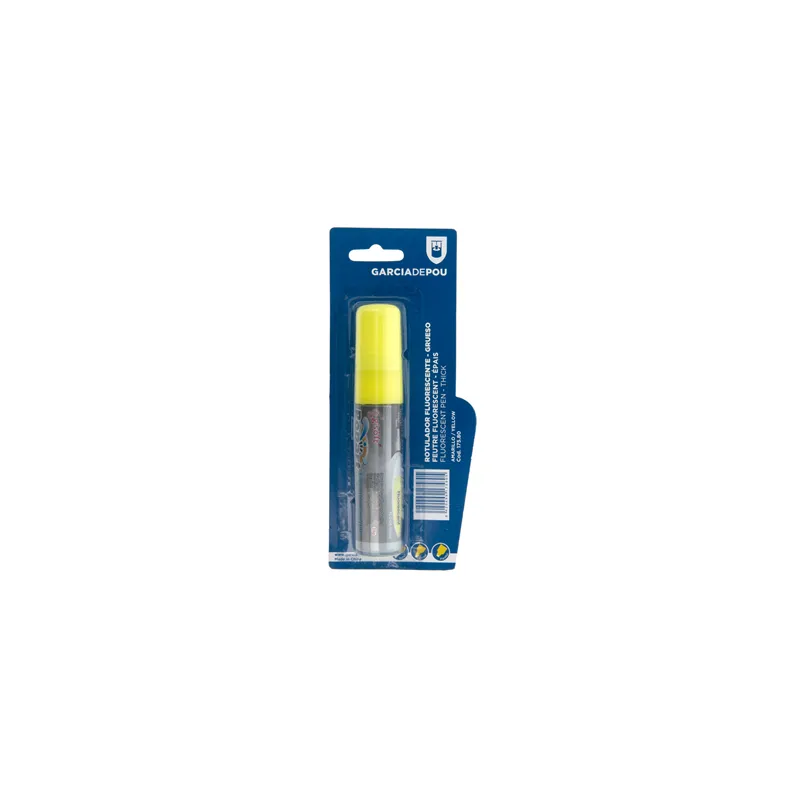 FEUTRE FLUORESCENT ÉPAIS Ø 2,8x14,7 CM JAUNE FEUTRE (1 UNITÉ) FEUTRE FLUORESCENT ÉPAIS Ø 2,8x14,7 CM JAUNE FEUTRE (1 UNITÉ)