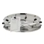 CARROUSEL POUR COMMANDES MURAL 16 PINCES Ø 45 CM ARGENTE INOX (1 UNITÉ) CARROUSEL POUR COMMANDES MURAL 16 PINCES