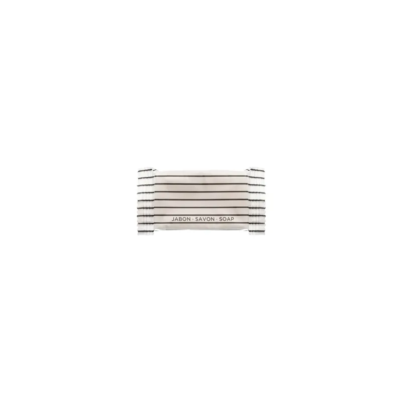 SAVONNETTES  9 G 7x3 CM BLANC GLYCERINE (1000 UNITÉ)
