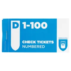 BLOCS VESTIAIRE N° DUPLIQUÉS 1-100