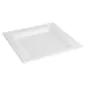 ASSIETTES CARRÉES BIONIC 16x16x1 CM BLANC BAGASSE (1000 UNITÉ) ASSIETTES CARRÉES