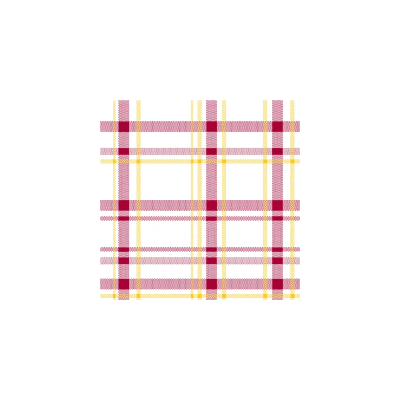 SERVIETTES LIKE LINEN 'SCOTTISH' 70 G/M2 40x40 CM BORDEAUX SPUNLACE (600 UNITÉ)