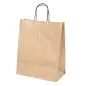 SACS SOS AVEC ANSES. 80 G/M2 26+14x32 CM OR KRAFT (250 UNITÉ) SACS SOS AVEC ANSES.