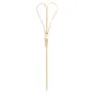 PIQUES "COEUR" BAMBOO 12 (h) CM NATUREL BAMBOU (100 UNITÉ) PIQUES "COEUR"