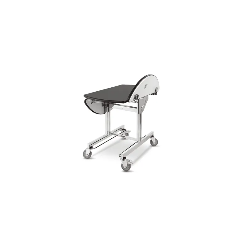 TABLE SERVICE DE CHAMBRE ARROW  109x92x76 CM NOIR METAL (1 UNITÉ)